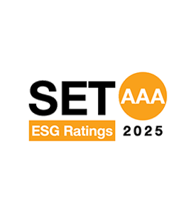 SET ESG Rating of AAA, 2025