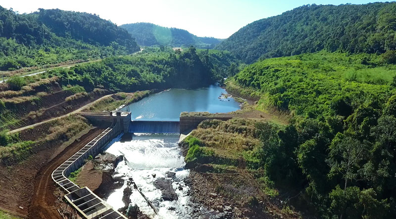 โรงไฟฟ้าพลังน้ำ เซน้ำน้อย 2 และเซกะตำ 1 เปิดจำหน่ายไฟฟ้าเข้าระบบเชิงพาณิชย์