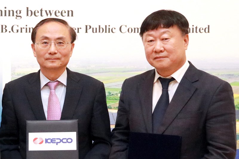 พิธีลงนามความร่วมมือในการศึกษาและพัฒนาธุรกิจพลังงานระหว่าง B.Grimm Power และ KEPCO