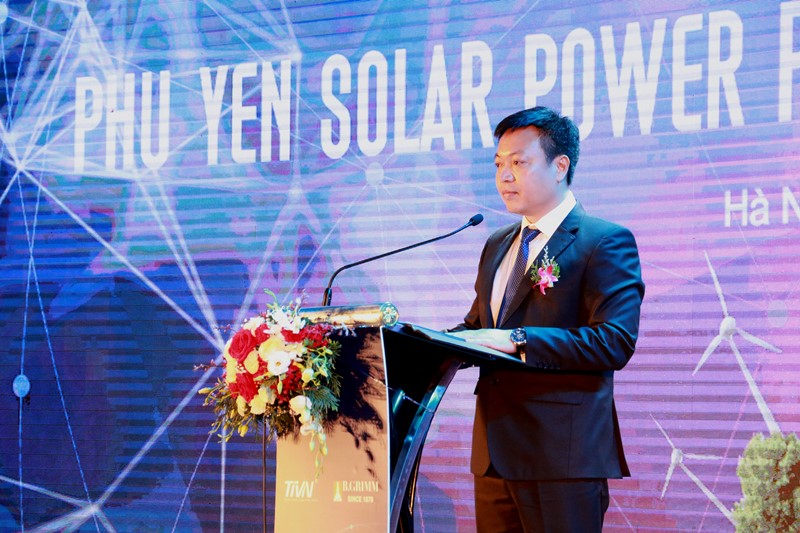 พิธีลงนามความร่วมมือในการพัฒนาโครงการผลิตไฟฟ้าพลังงานแสงอาทิตย์ ฟูเยี่ยน 257 เมกะวัตต์