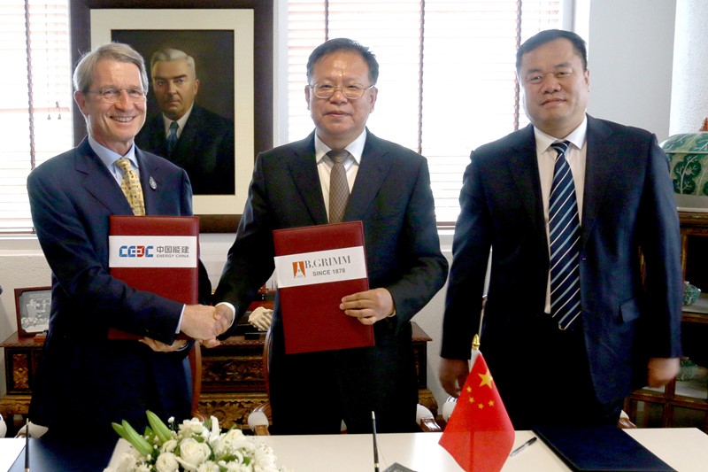 MOU Signing Ceremony between B.Grimm Power and Energy China for Joint Development of the Asia's Energy