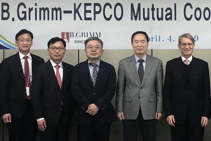 บี.กริม เพาเวอร์ เยี่ยมชมสำนักงานใหญ่ KEPCO ประเทศเกาหลีใต้