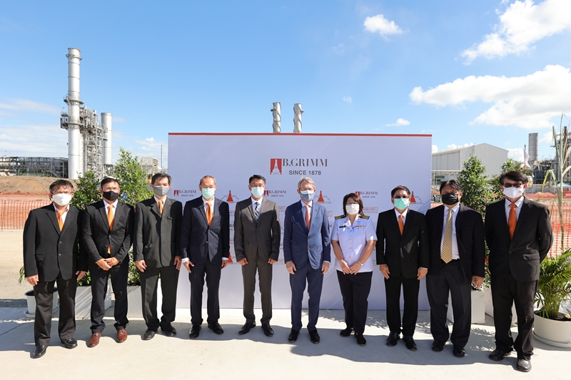 วางศิลาฤกษ์ โรงไฟฟ้าพลังความร้อนร่วม อมตะ บี.กริม เพาเวอร์ 1 และ 2