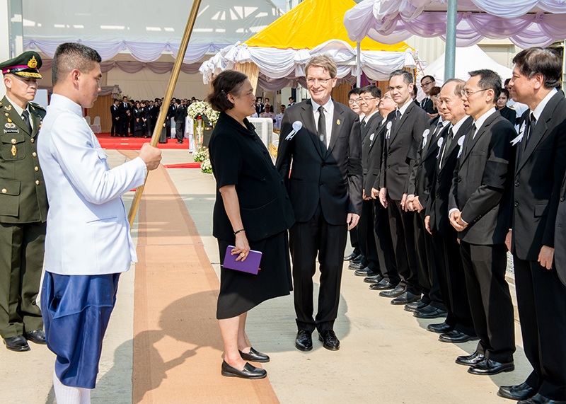 สมเด็จพระเทพฯเสด็จฯเปิดโรงไฟฟ้าพลังความร้อนร่วม  บี.กริม บีไอพี เพาเวอร์ 1 และ 2