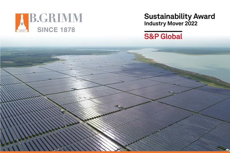 บี.กริม เพาเวอร์ ติดอันดับ S&P Global Sustainability Yearbook 2022 คว้ารางวัล “Industry Mover” องค์กรที่มีพัฒนาการด้านความยั่งยืนสูงสุดในอุตสาหกรรมสาธารณูปโภคไฟฟ้า