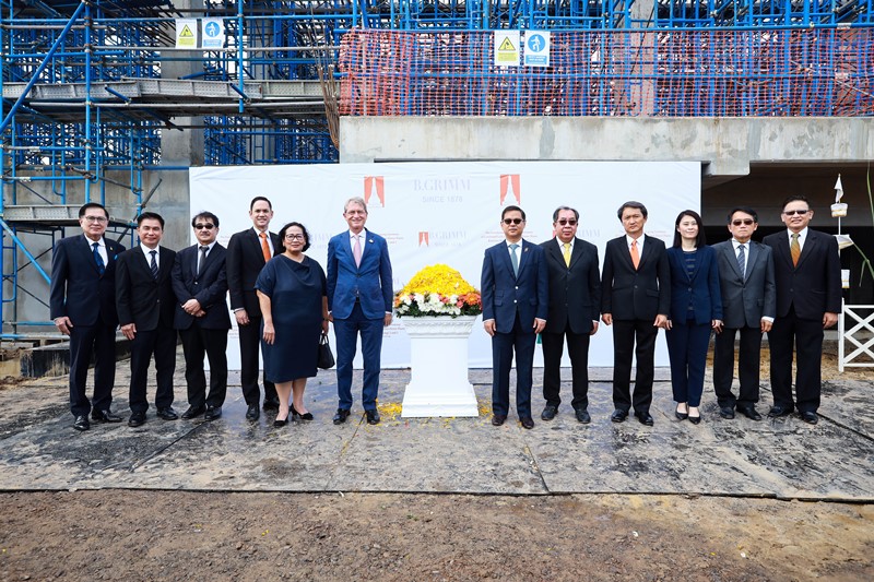Foundation Stone Laying Ceremony of B.Grimm Power (Angthong) 2 and 3 Power Plants
