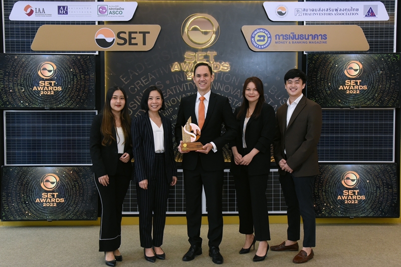 B.Grimm Power recieved the “Rising Star Sustainability Awards” from the SET Awards 2022.