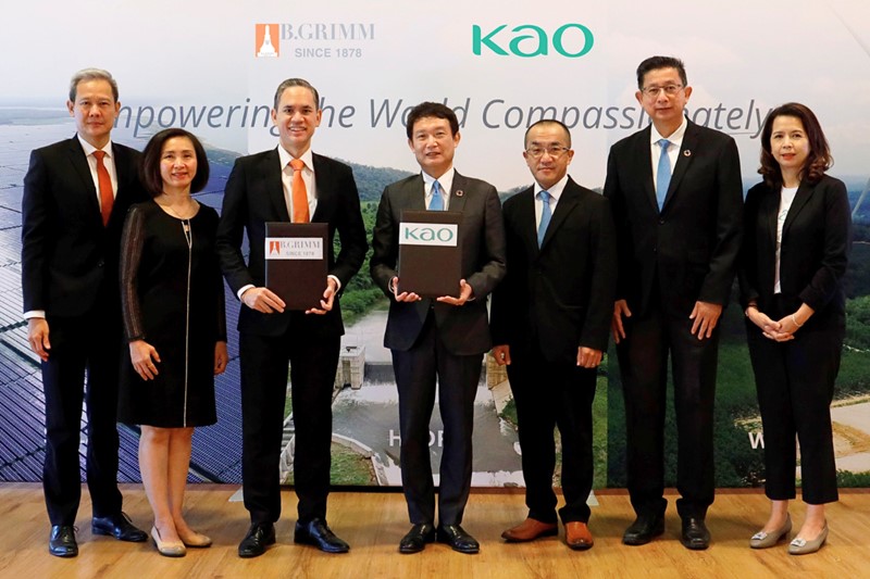 KAO Industrial signed a purchase agreement of Renewable Energy Certificate (RECs).