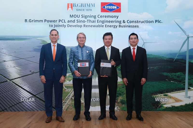Partnered with Sino-Thai Engineering and Construction to develop renewable energy projects, facilitating the growth of sustainable and safer energy sources in Thailand.
