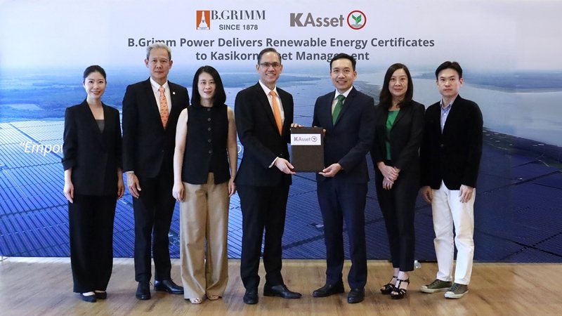 Delivered RECs to Kasikorn Asset Management, supporting renewable energy solutions for financial and investment sector.