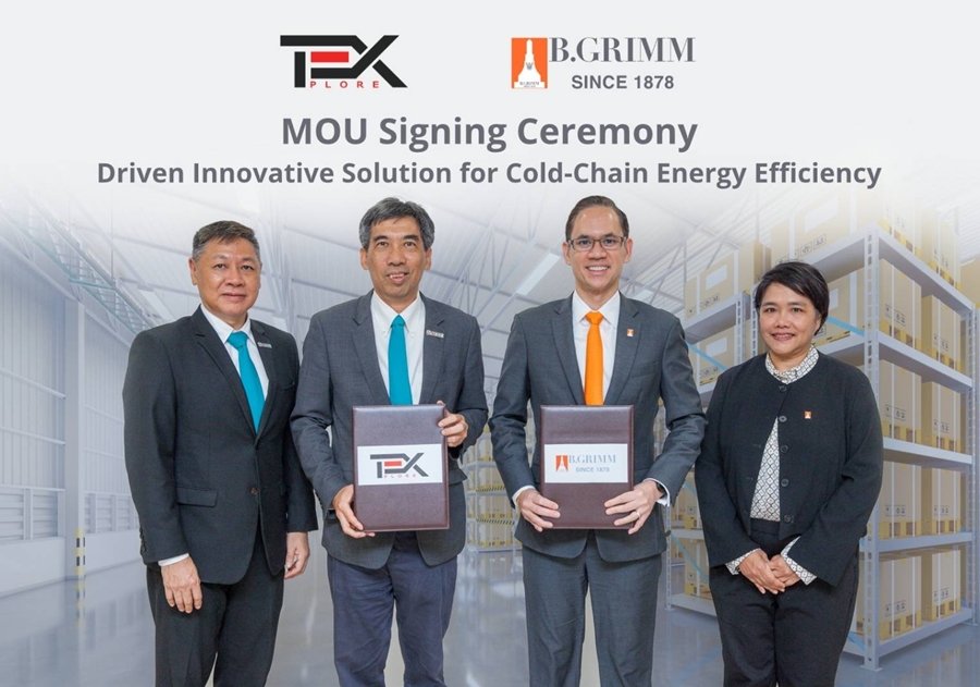 B.Grimm Power จับมือ Texplore บริษัทในกลุ่ม SCGC ศึกษาโมเดลธุรกิจใหม่ ขยายตลาด CHILLOX โซลูชันประหยัดพลังงานสำหรับคลังสินค้าห้องเย็น
