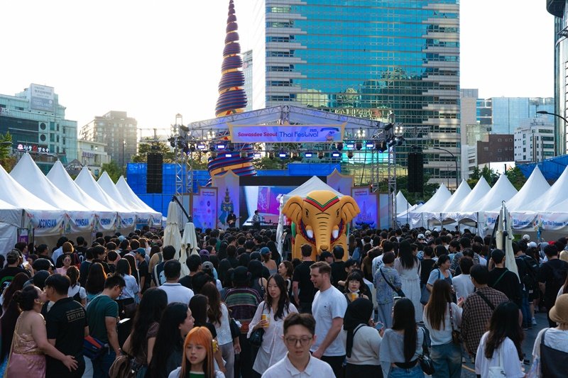 B.Grimm Power supported “Sawasdee Seoul Thai festival 2025” in South Korea to promote Thai-Korean relations.