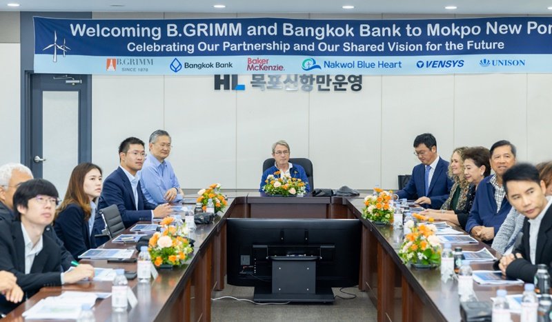 Bangkok Bank visited B.Grimm Power’s Yeonggwang Nakwol offshore wind power project in South Korea.
