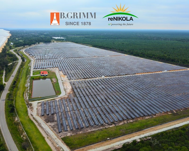 B.Grimm Power ขยายโครงการพลังงานแสงอาทิตย์ 618 MWp ที่ประเทศมาเลเซีย 