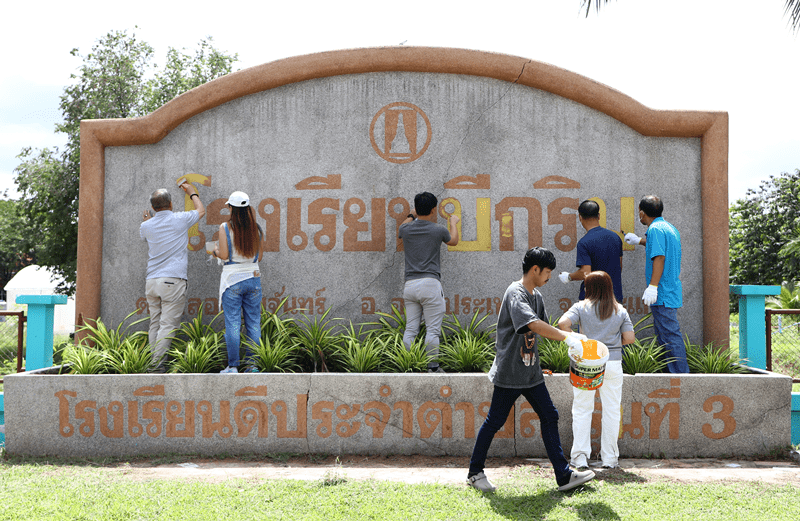 B.Grimm Power joined kathin ceremony at B.Grimm temple 2025 to promote religion.  