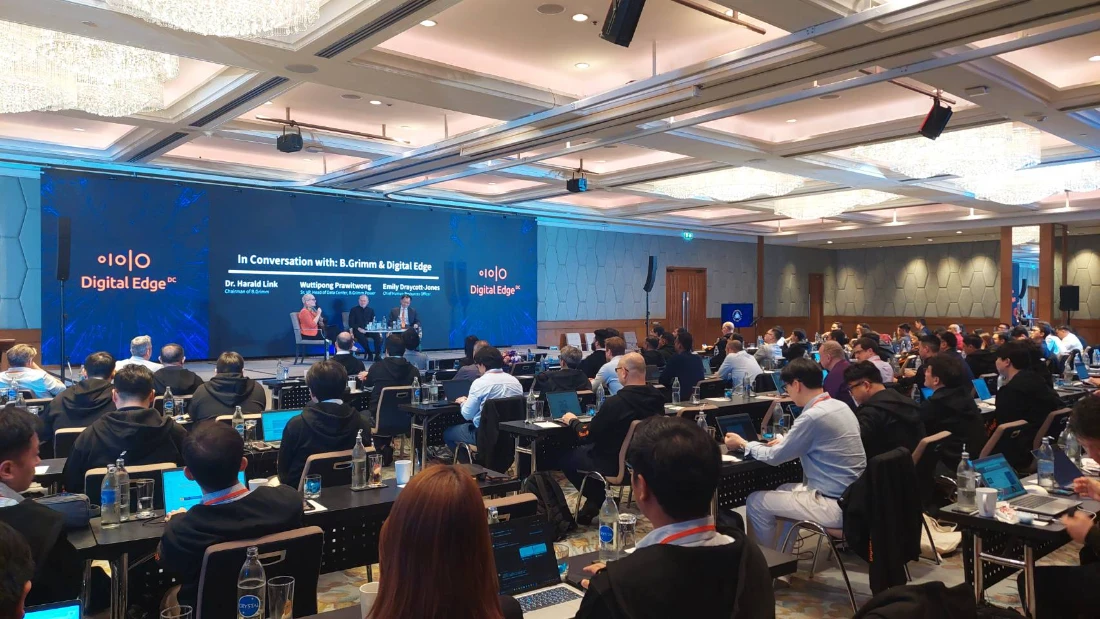 B.Grimm Power joined the Digital Edge Kick Off 2026 stage, reaffirming partnership and the vision of “Empowering the World Compassionately.